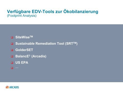 Nachhaltigkeit bei der Altlastensanierung