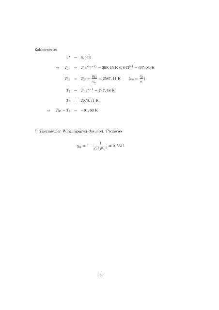 Lösung Aufgabe 6.2.2 ”Otto-Prozess” 1 − 2 isentrope Kompression ...