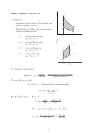 Lösung Aufgabe 3.14 Otto-Prozess A) Annahmen: - Kompression ...