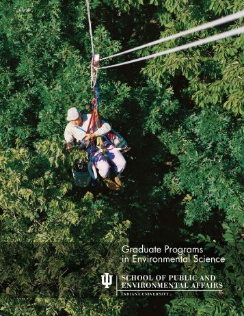 Graduate Programs in Environmental Science - Indiana University