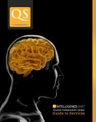 to download our latest brochure - QS Intelligence Unit