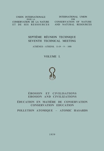 septiÃ¨me rÃ©union technique seventh technical meeting ... - IUCN