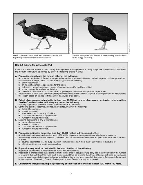 Megapodes: Status Survey and Conservation Action Plan ... - IUCN