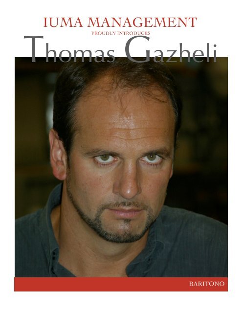 Thomas Gazheli - IUMA Management