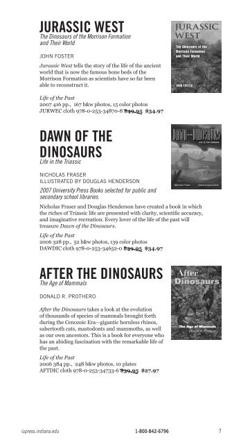 tyrannosaurus rex - Indiana University Press