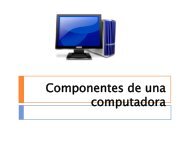 Componentes de una computadora