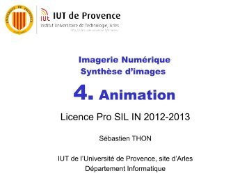 IN - Chapitre 4 - Animation - IUT d'Arles