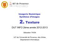 Chapitre 2 - IUT d'Arles