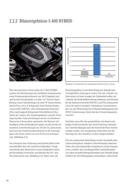 Umwelt-Zertifikat Mercedes-Benz S 400 HYBRID - Daimler