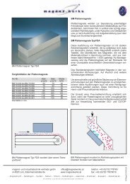 Magnetabscheider - Industrie Vertretung Schirp