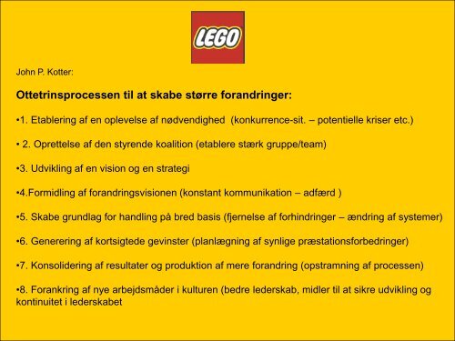 LEGO Development Process - Iva