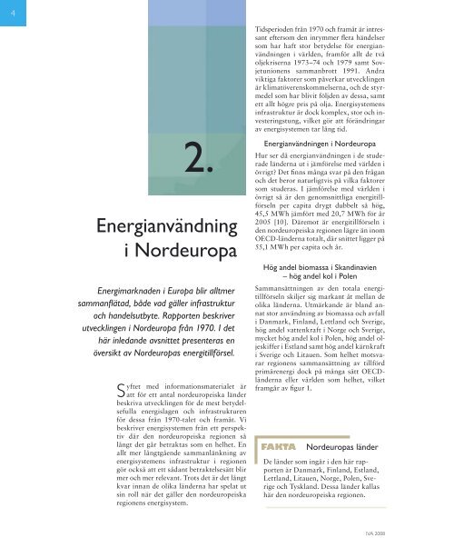 Nordeuropeisk energikarta (pdf) - IVA