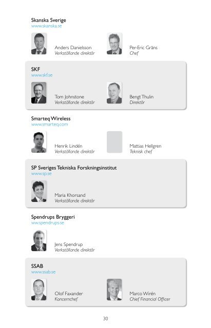 IVAs NÃ¤ringslivsrÃ¥d MedlemsfÃ¶retag 2010