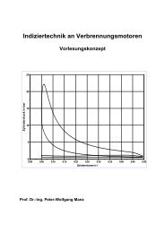 Indiziertechnik an Verbrennungsmotoren