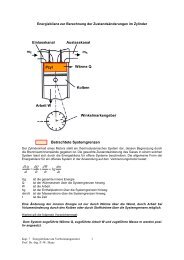 dUg dt dQ dt dW dt hg dm dt = + + Winkelmarkengeber Einlasskanal ...