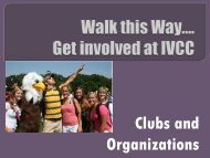 Student Nurses Association - IVCC