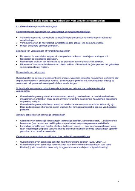 ALGEMEEN PREVENTIEPLAN 2007-2010 - Interregionale ...