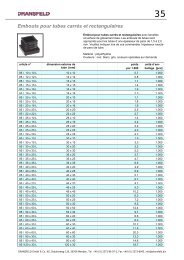 Embouts pour tubes carrés et rectangulaires - Dransfeld GmbH & Co ...