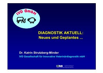 DIAGNOSTIK AKTUELL: Neues und Geplantes ... - IVD GmbH