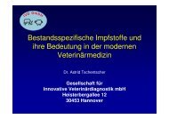 Bestandsspezifische Impfstoffe und ihre Bedeutung - IVD-GmbH.de