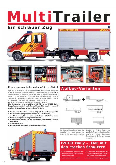 Iveco-Magirus-Messezeitung Interschutz 2005