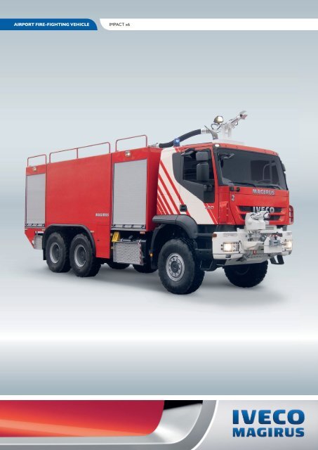 IMPACT x6 AIRPORT FIRE-FIGHTING VEHICLE - IVECO MAGIRUS