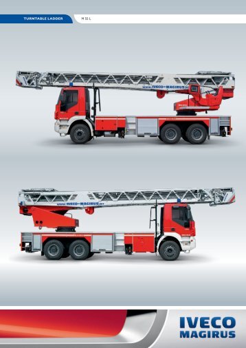 M 55 L TURNTABLE LADDER - IVECO MAGIRUS