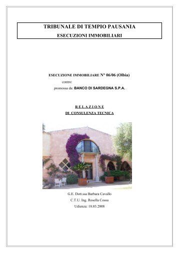 Perizia PDF - IVG Tempio Pausania