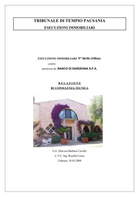 Perizia PDF - IVG Tempio Pausania