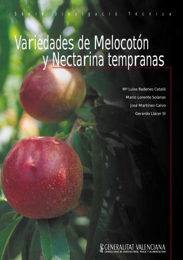 Variedades de MelocotÃ³n y Nectarina tempranas - IVIA