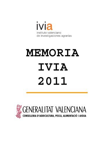 MEMORIA 2011-1 - IVIA