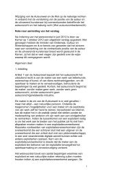 Nota naar aanleiding van het verslag Auteurscontractenrecht - IViR