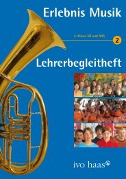 Erlebnis Musik 2 Lehrerbegleitheft - Ivo Haas Lehrmittelversand und ...