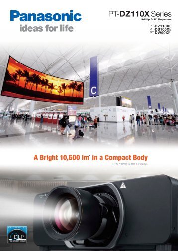 Panasonic PT-DS100XE Brochure