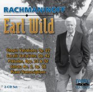 RACHMANINOFF - Ivory Classics
