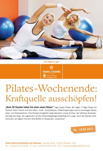 Pilates-Wochenende: