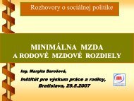 MzdovÃ½ vÃ½voj a minimÃ¡lna mzda - InÅ¡titÃºt pre vÃ½skum prÃ¡ce a rodiny