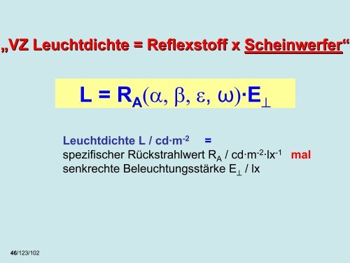 Neue Regelwerke und Normen für vertikale Verkehrszeichen ...