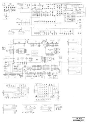 YAESU - FT-920 Circuit diagram - IW2NMX