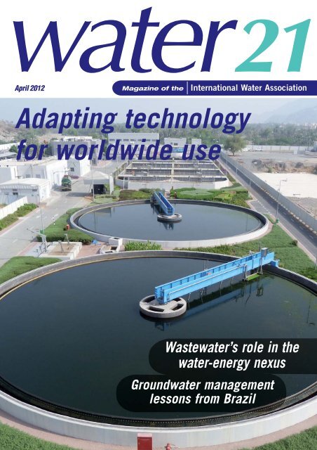 Water21 April 2012 - IWA Publishing