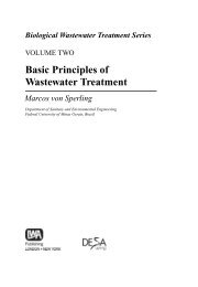 Basic Principles of Wastewater Treatment - IWA Publishing