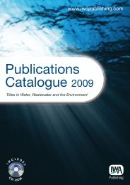 2009 titles - IWA Publishing
