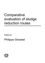 Comparative evaluation of sludge reduction routes - IWA Publishing
