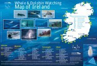 Map of Ireland - Irish Whale and Dolphin Group