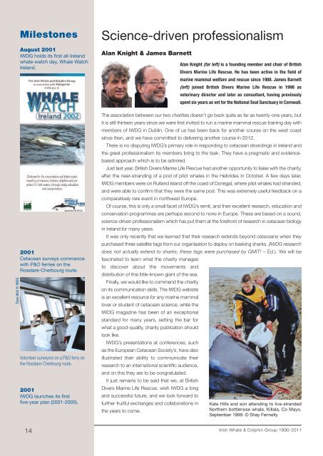 published a review - Irish Whale and Dolphin Group