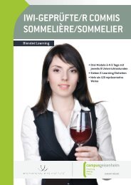 Commis Sommelier - International Wine Institute
