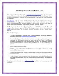 The Cindy Shearin Group Bottom Line