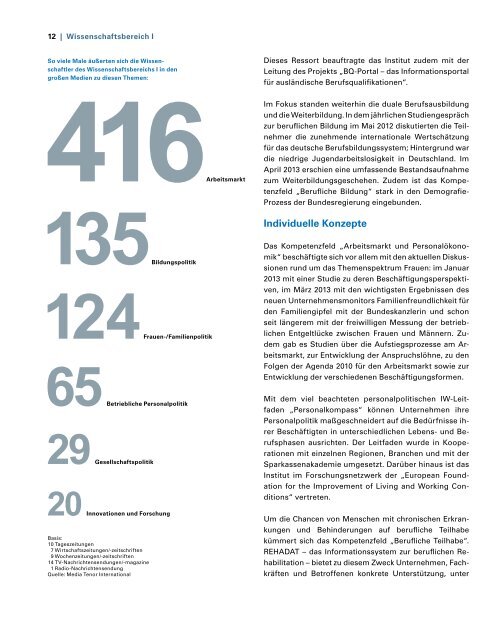 Neues Etikett, neuer Inhalt - Institut der deutschen Wirtschaft