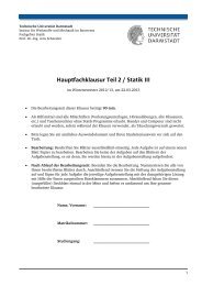 2013_Fruehjahr_Klausur_Statik_III - Technische UniversitÃ¤t Darmstadt