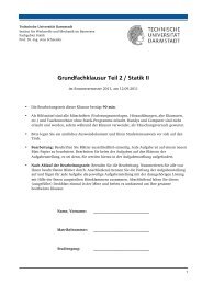 2011_Herbst_Klausur_Statik_II - Technische UniversitÃ¤t Darmstadt